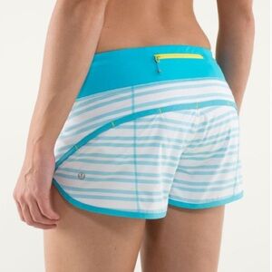 LULULEMON SPEED SHORTS
